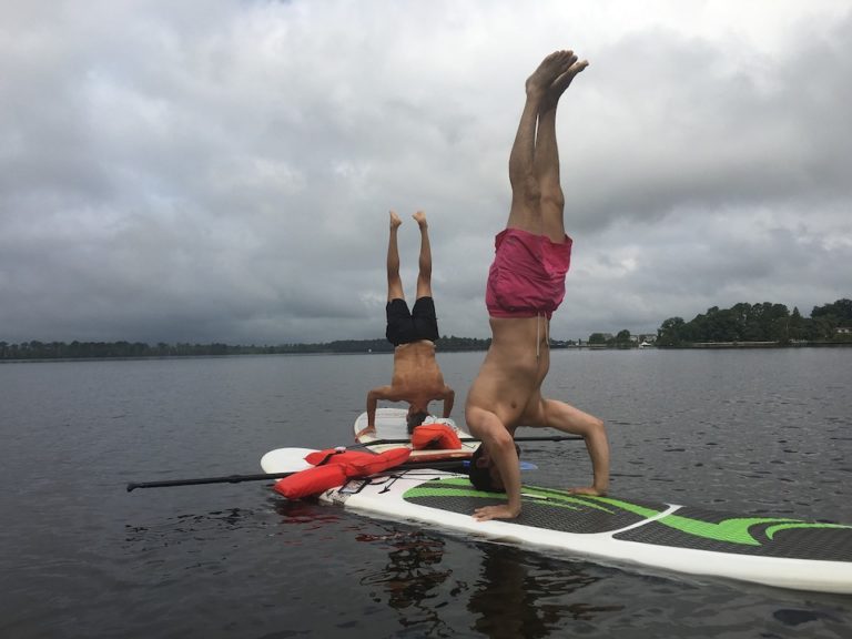 Stand up Paddle Yoga Entspannung
